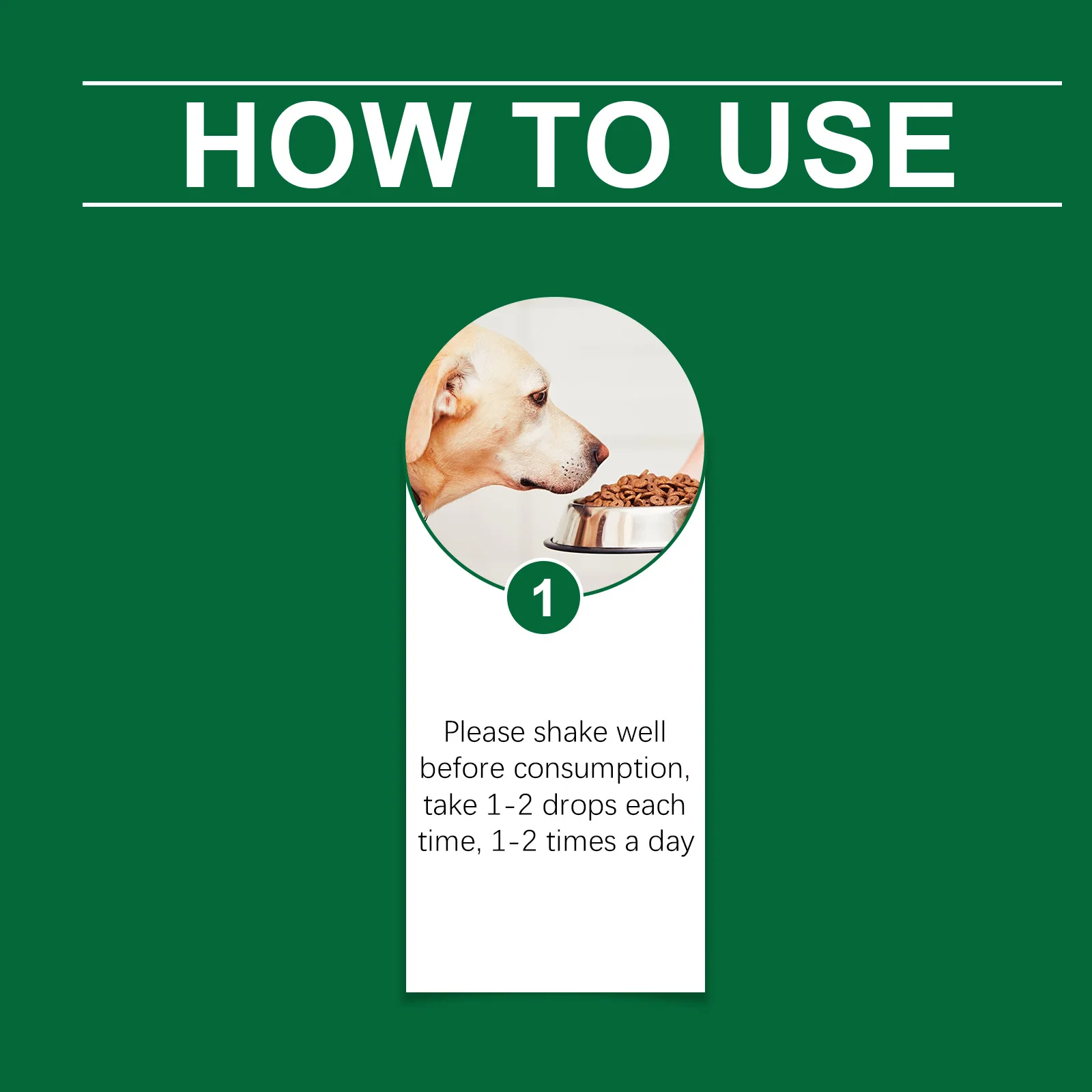 60ml Immune-Boosting Multivitamin Supplement for Dogs, Gentle Formula to Relieve Skin Discomfort, Daily Nutrition Supplement thumbnail 5