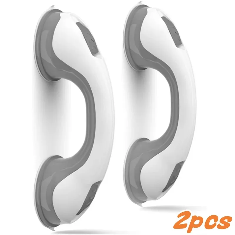 Vacuum Suction Cup Shower Grab Bars Toilet Non-slip Support Handles Bathroom Safety Grab Rod Handle Elderly Child Handrail thumbnail 3