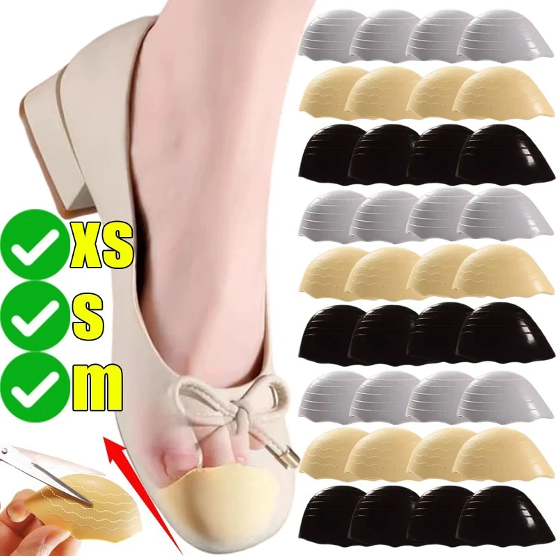 Invisible Shoe Size Corrector Inserts Comfortable Toe Pads for Loose Shoes Anti-Slip Cushion Shoe Size Reducer Fillers Wholesale thumbnail 2