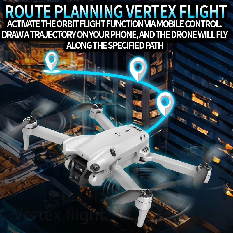 S101 Drone 8K Dual Camera Professinal 5G WiFi 120° Wide-angle ESC UAV With screen Obstacle Avoidance Brushless Quadcopter thumbnail 5