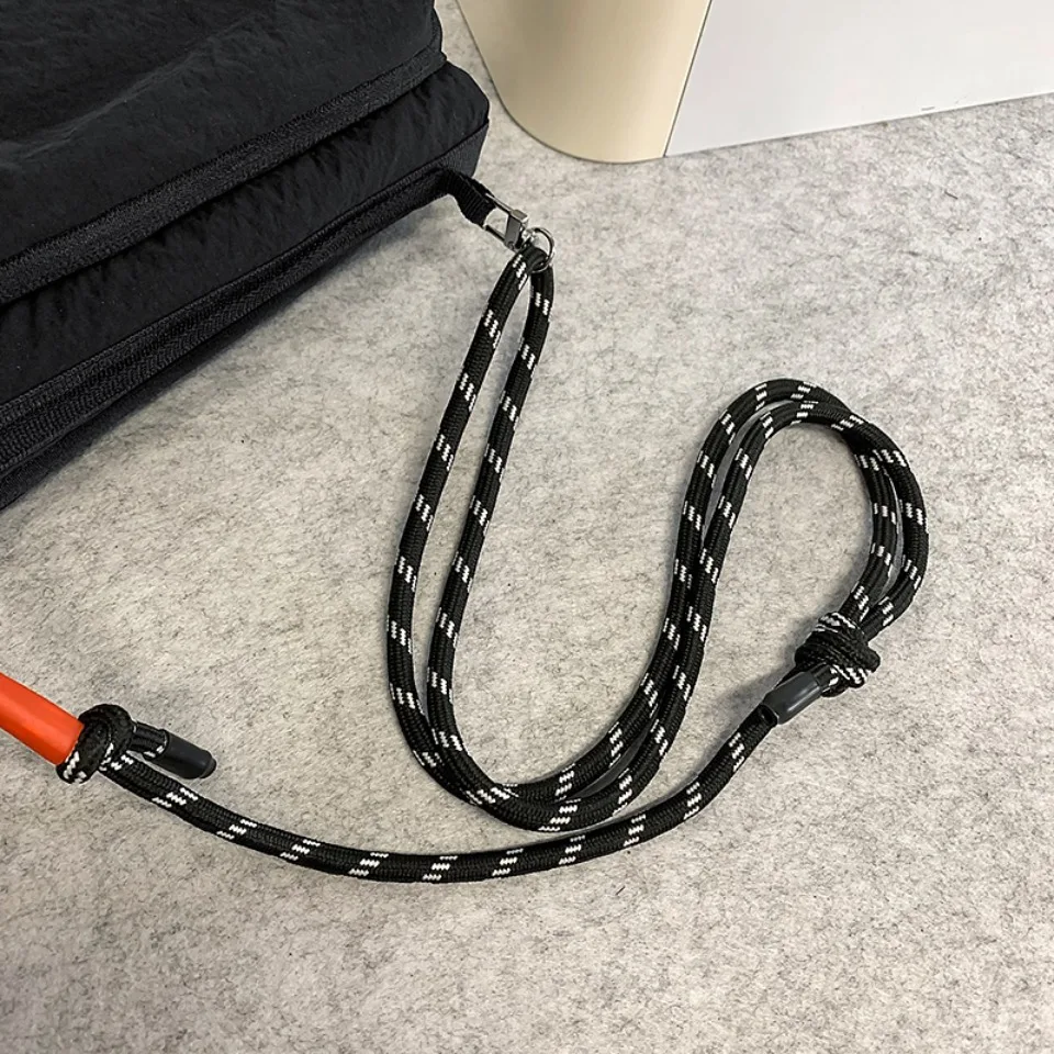 Unisex Camp Messenger Bag Large Capacity Shoulder Bag for Men Women Durable Nylon Hiking Travel Backpack thumbnail 4
