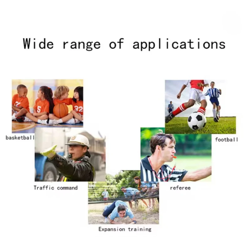 Professional Referee Whistle Special Whistle Set Basketball Coach Football Outdoor Professional Rescue Survival Whistle thumbnail 5