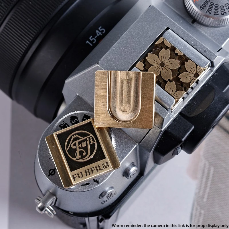 Metal Camera Hot Shoe Cover Compatible with Canon Fuji Nikon Photography Decorative Accessories thumbnail 5