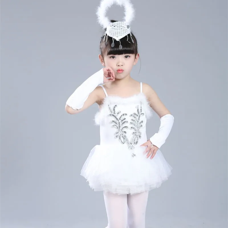 Summer Stage Party Girls Dresses Ballet Leotards Dance Costumes Ballerine Kids Clothing Princess Outfit Girl Dress Tutu Vestidos thumbnail 5