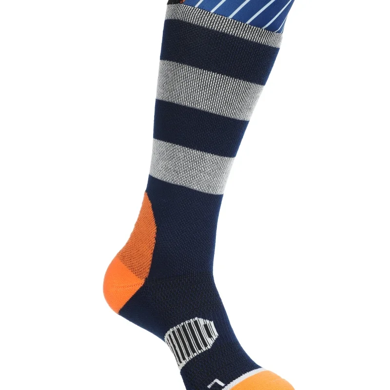 8 colour  MX MTB ATV Cycling Socks, High Elasticity with Anti-slip Strips, Off-road Motorcycle Long Calf Socks, Wear-resis thumbnail 5