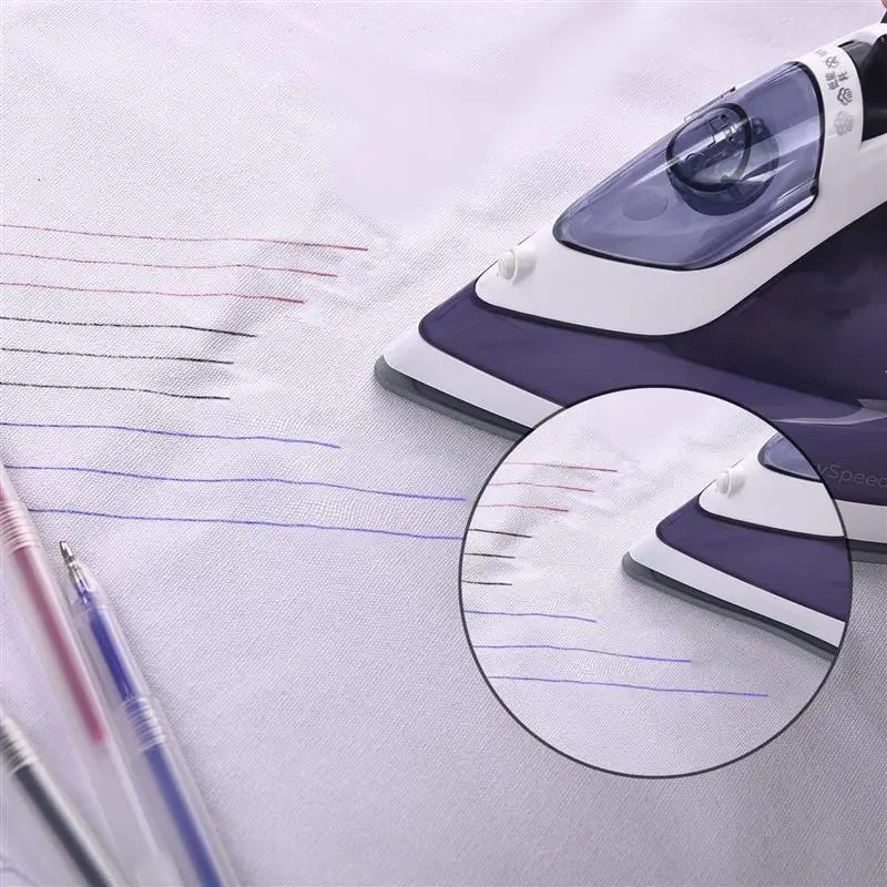 10Pcs/Set Heat Erasable Magic Marker Pen Temperature Disappearing Fabric Fabric Pens Line Marking DIY Craft Sewing Accessories thumbnail 4
