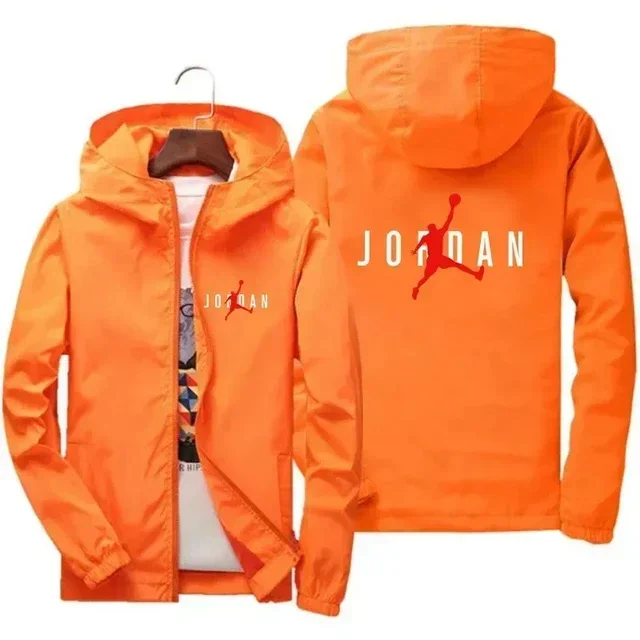 2025 Autumn New Men's Casual Hooded Coat, Outdoor Leisure Waterproof, Fashionable for Exercise thumbnail 6