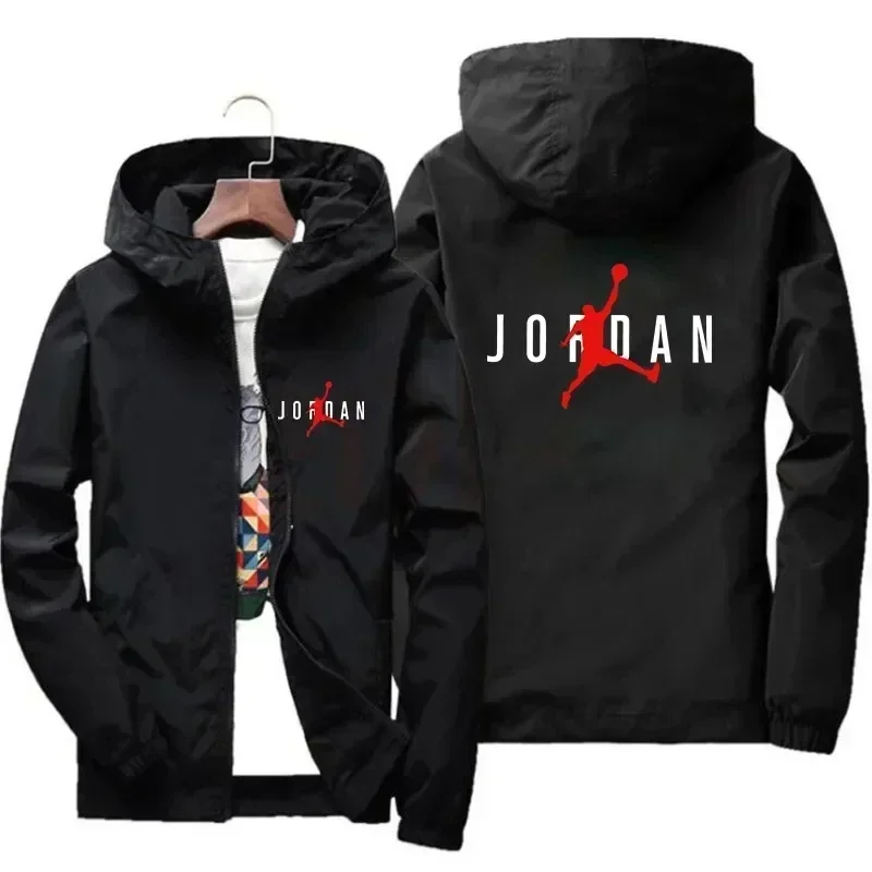 2025 Autumn New Men's Casual Hooded Coat, Outdoor Leisure Waterproof, Fashionable for Exercise thumbnail 3