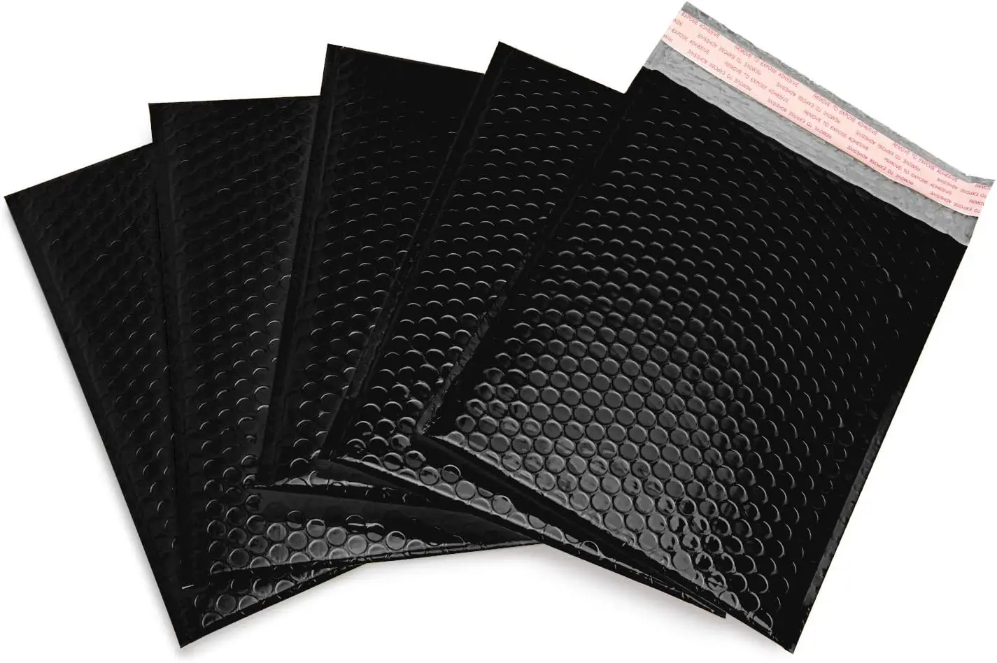 20 Pcs Bubble Envelopes - Large Size Black Bubble Mailers Self Seal, Waterproof Postal Bags for Protecting Mailing & Packaging thumbnail 6