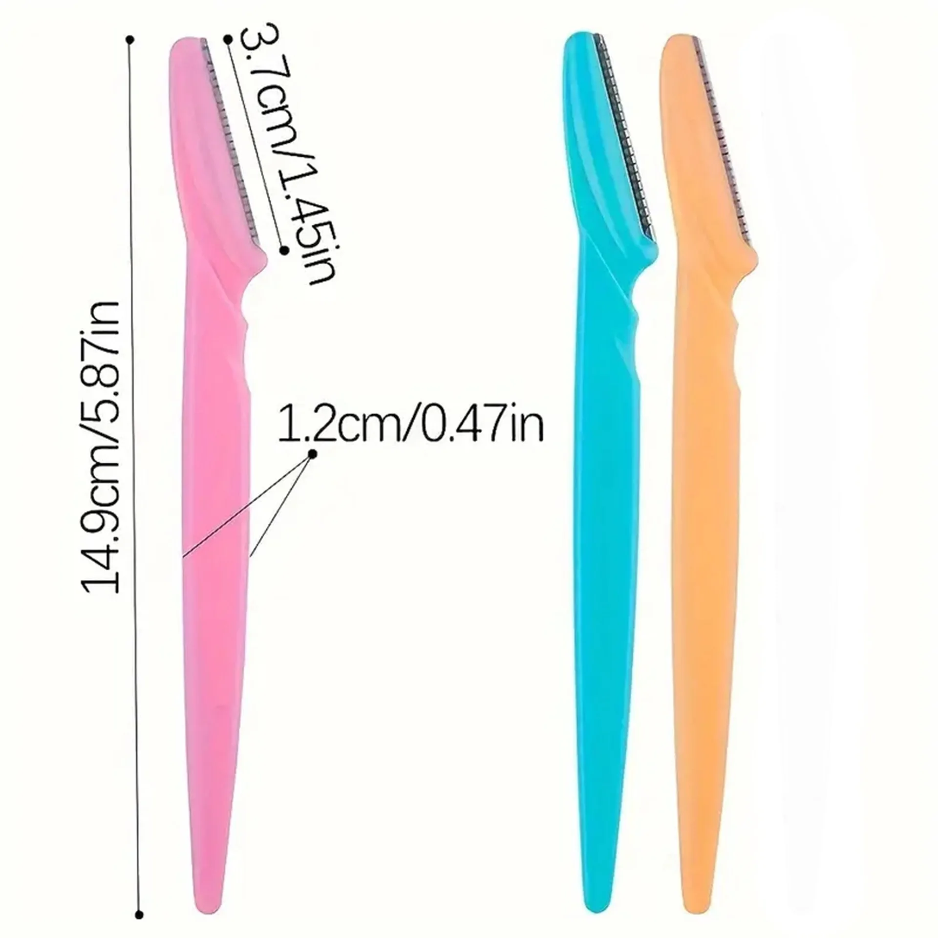 5/10/30/40pcs Eyebrow Razors Kit Facial Eye Brow Trimmer Multifunction Facial Hair Removal Tool with Container Safety Beauty thumbnail 6