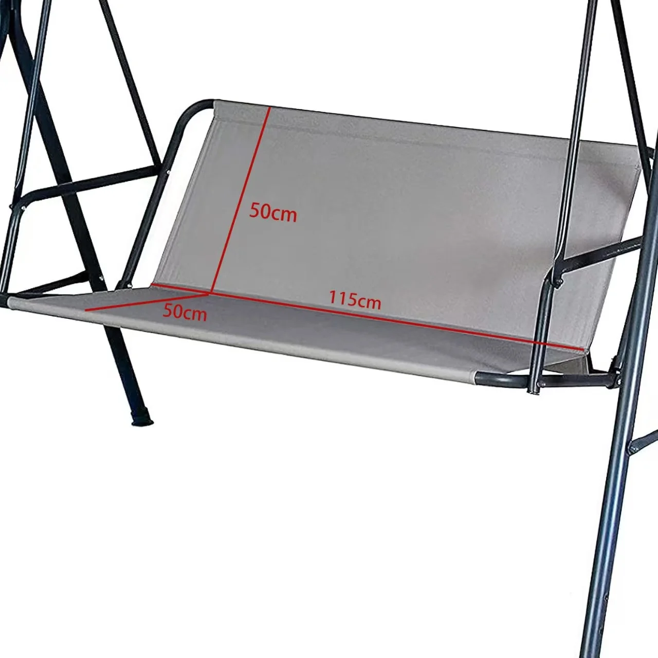 Heavy-Duty Outdoor Swing Chair Cushion Cover, Patio,Balcony - Compatible with Most Swing Chairs (No Accessories Included) thumbnail 3