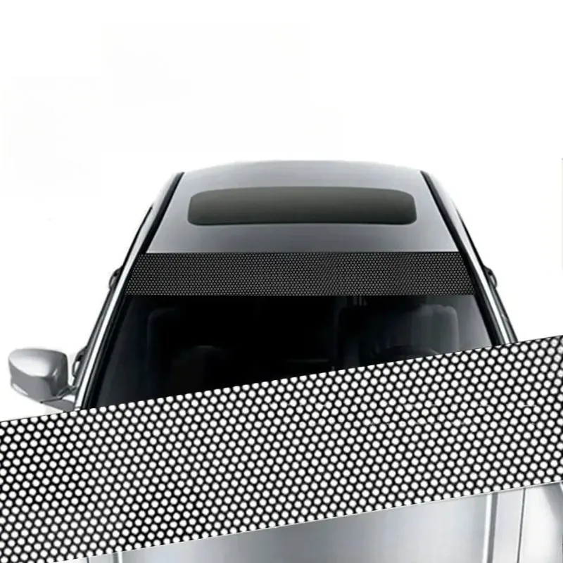 Auto Front Windshield 3D Vinyl Film Rear Gear Sunshade Decorative Decals Stickers Cars Decorative Stickers Car Sunshade Stickers thumbnail 2