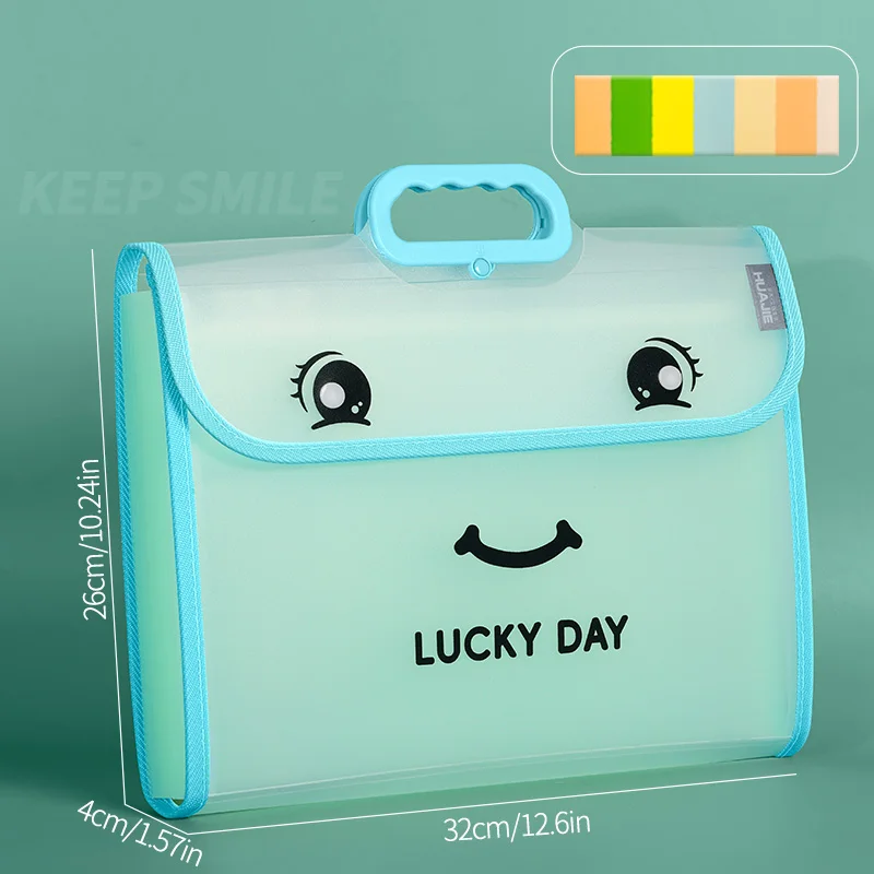 1 Piece A4 13-Pocket Accordion File Folder - Portable Student/Office Document Organizer thumbnail 6