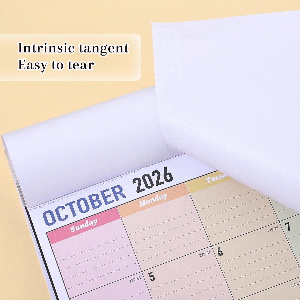 2026 Monthly Wall Calendar 12-Month Large Format Planner With Waterproof Transparent Cover For Home School Office (Jan-Dec 2026) thumbnail 5
