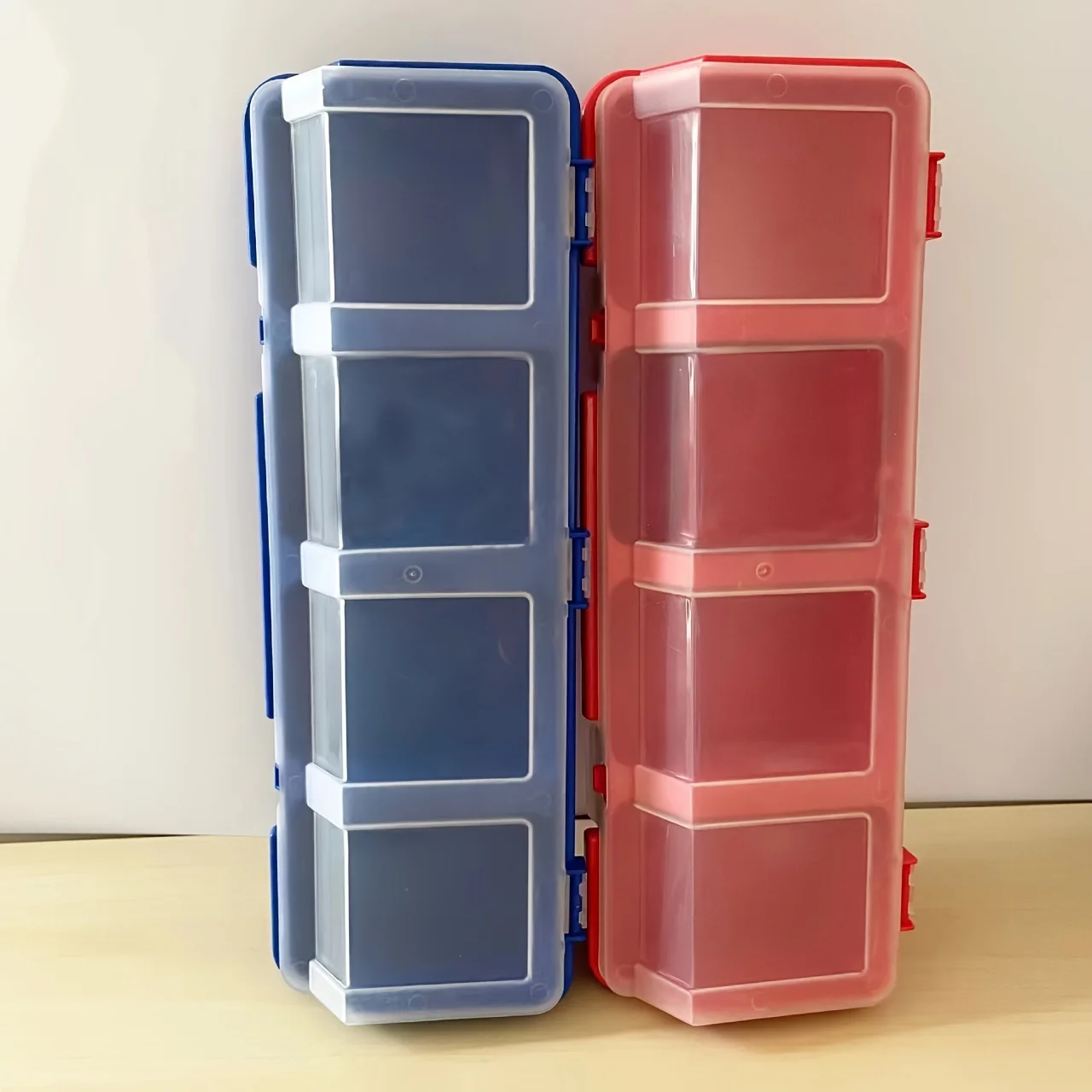 1Pc/2Pcs Multi-Compartment Organizer Box For Screws & Small Parts - Durable Plastic Hardware And Jewelry Storage Case thumbnail 6
