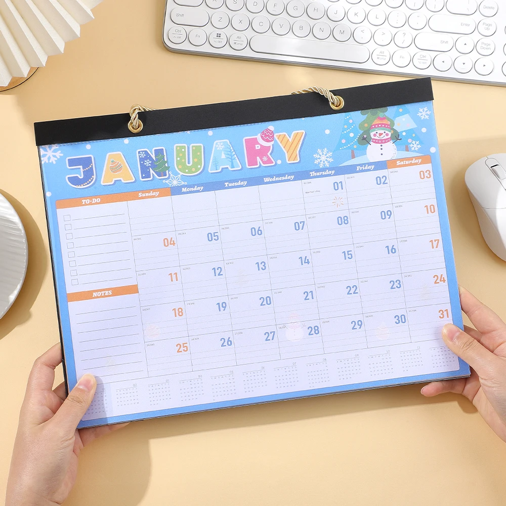 2026 Festival Wall Calendar Waterproof Cover & Thick Paper Monthly Planner For Office Home School Organization (Jan-Dec 2026) thumbnail 2