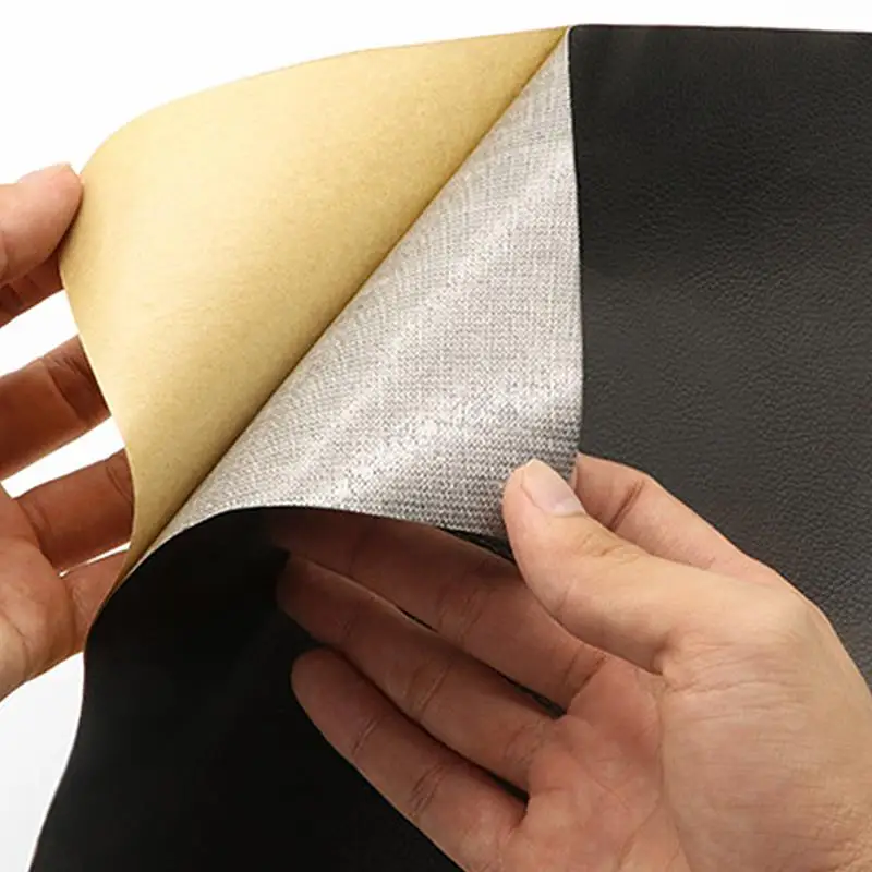 25x60cm/ 20x30CM Self Adhesive PU Leather Patches  Leather Fabric Self Adhesive Sofa Repair DIY Patches Sticky Accessories thumbnail 2
