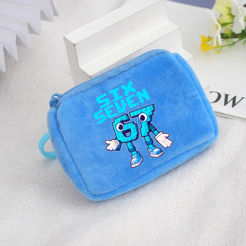 Steal A Brainrot Square Coin Purses Cartoon Game Mini Zipper Wallets Printed Portable Pouches Key Change Storage Bags Kids Gift thumbnail 5