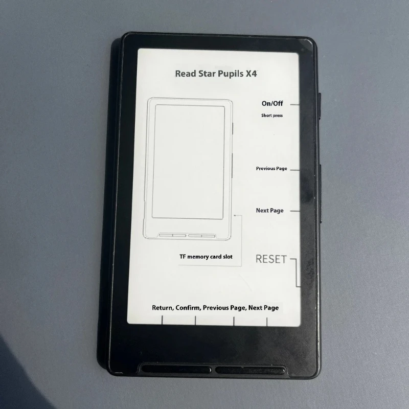 New XTEINK X4 Portable 4.3inch Screen Magnetic Light And Thin Electronic Paper Ink Screen Reader Case 800×480 Resolution 220PPI thumbnail 3