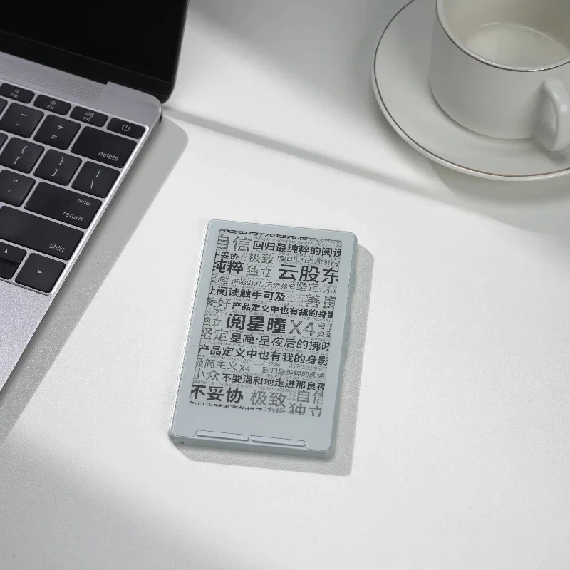 New XTEINK X4 Portable 4.3inch Screen Magnetic Light And Thin Electronic Paper Ink Screen Reader Case 800×480 Resolution 220PPI thumbnail 4