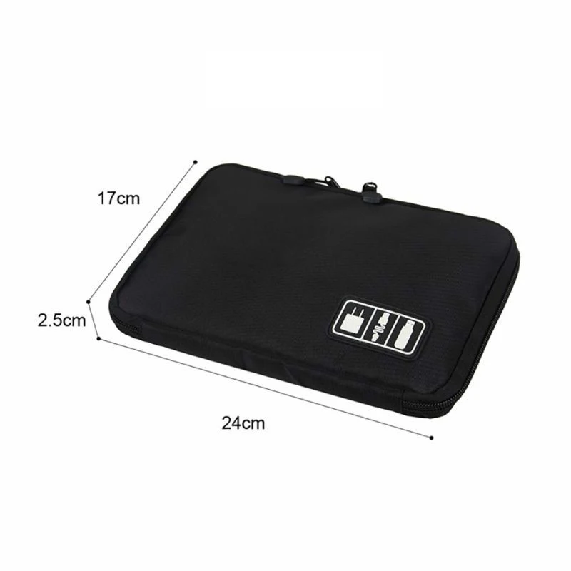 Storage Bag System Kits Case USB Data Cable Earphones Power Bank Digital Gadget Devices Travel Bags Waterproof Cable Storage Bag thumbnail 6