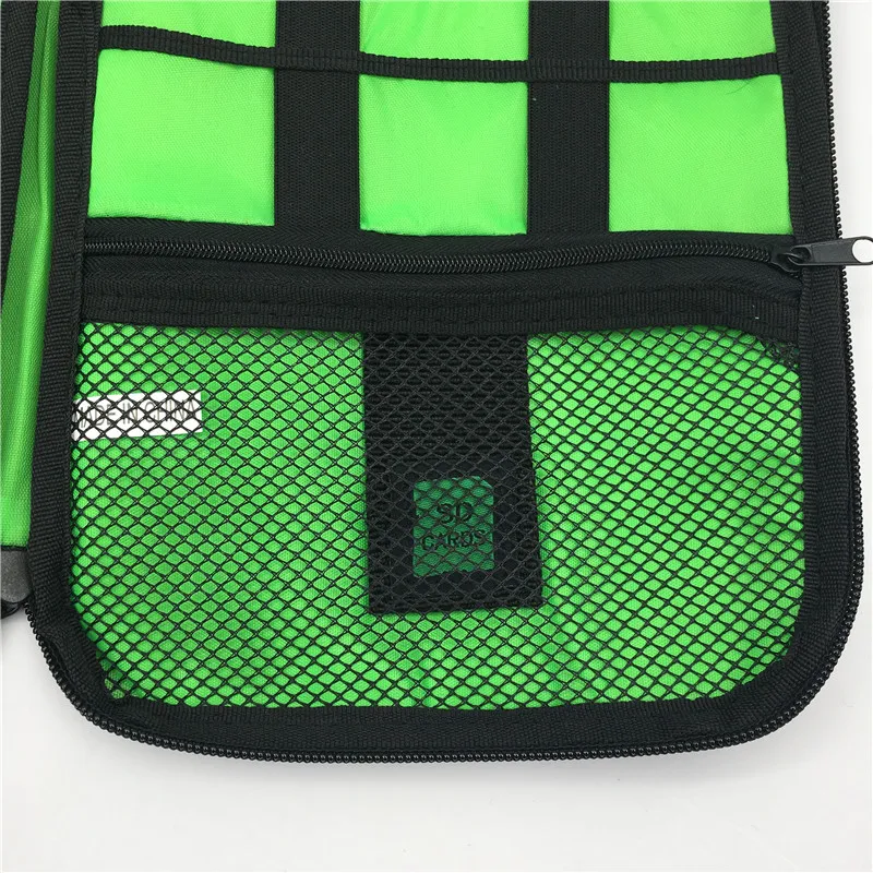 Storage Bag System Kits Case USB Data Cable Earphones Power Bank Digital Gadget Devices Travel Bags Waterproof Cable Storage Bag thumbnail 5