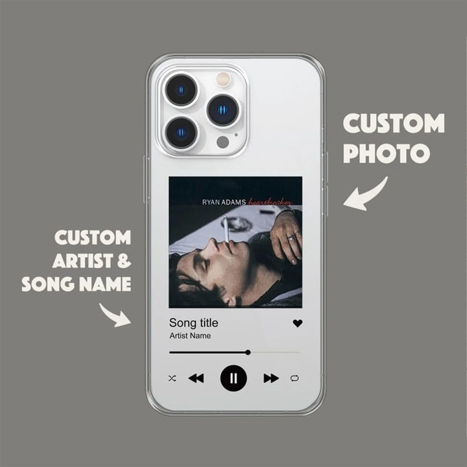 DIY Your Photo Clear Soft Phone Case For iPhone 17 16 15 14 13 12 11 Pro Xs Max X XR Mini 16e 7 8 Plus SE 2020 2022 Back Cover thumbnail 2