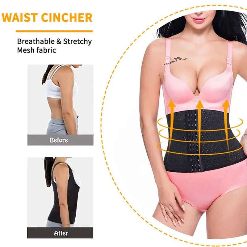 Tummy Control Body Shaper Corrective Modeling Strap Fitness Sports Safety Trainer Girdle Waist Support Belt for Women Postpartum thumbnail 5