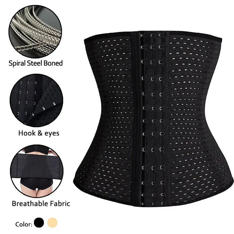 Tummy Control Body Shaper Corrective Modeling Strap Fitness Sports Safety Trainer Girdle Waist Support Belt for Women Postpartum thumbnail 2