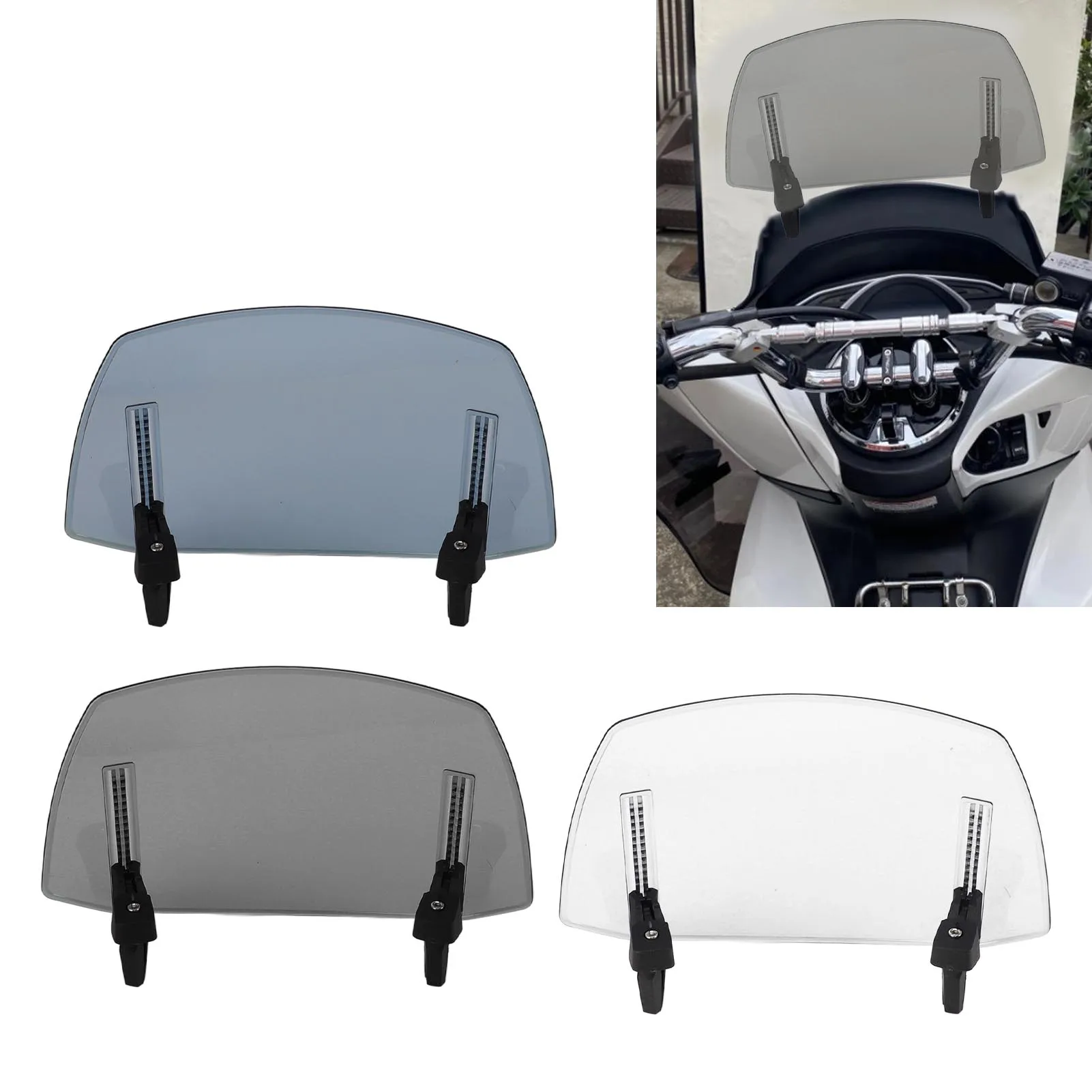 Wind Deflector Cool Design Increase Ride Comfort Motorcycle  Reduce Wind Resistance Noise Reduction for Motorbikes