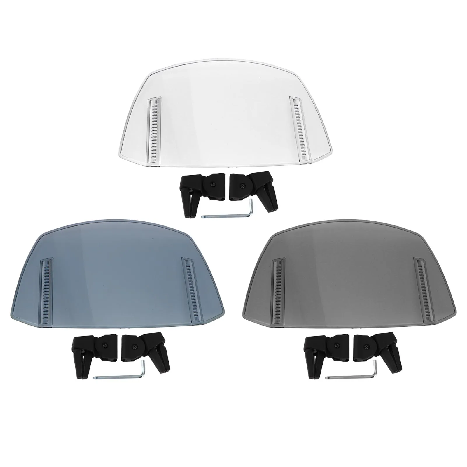 Wind Deflector Cool Design Increase Ride Comfort Motorcycle  Reduce Wind Resistance Noise Reduction for Motorbikes thumbnail 2