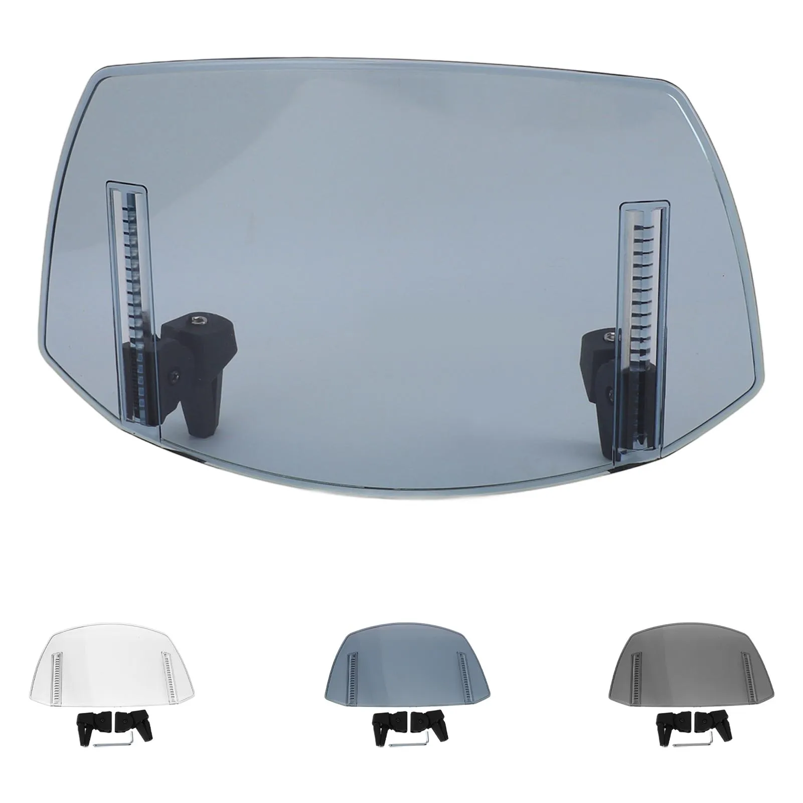 Wind Deflector Cool Design Increase Ride Comfort Motorcycle  Reduce Wind Resistance Noise Reduction for Motorbikes thumbnail 3