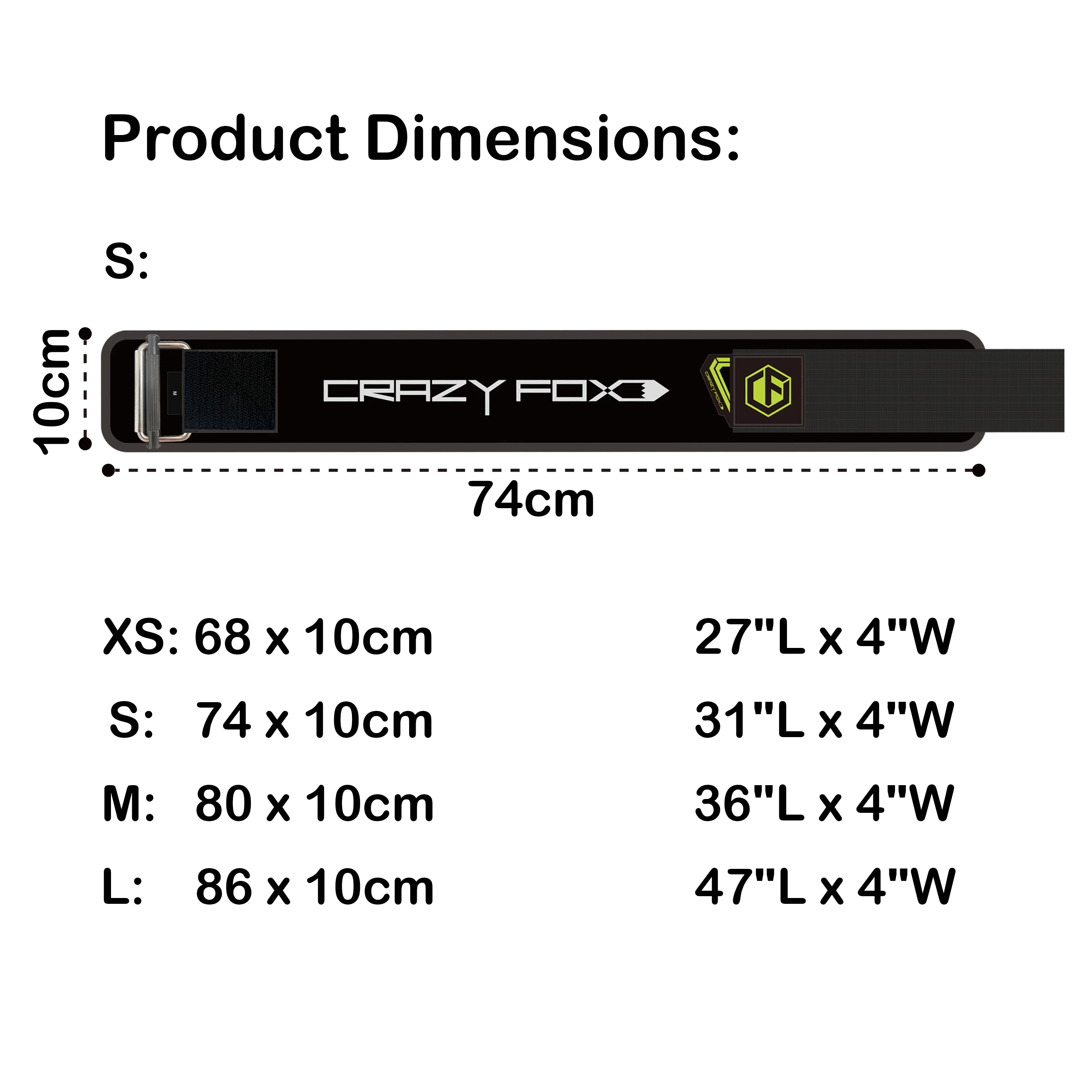 Crazyfox Gym Weight Lifting Belt Adjustable Curve Padded Back Lumbar Support Squatting Dumbbell Barbel Fitness Strength Training thumbnail 3