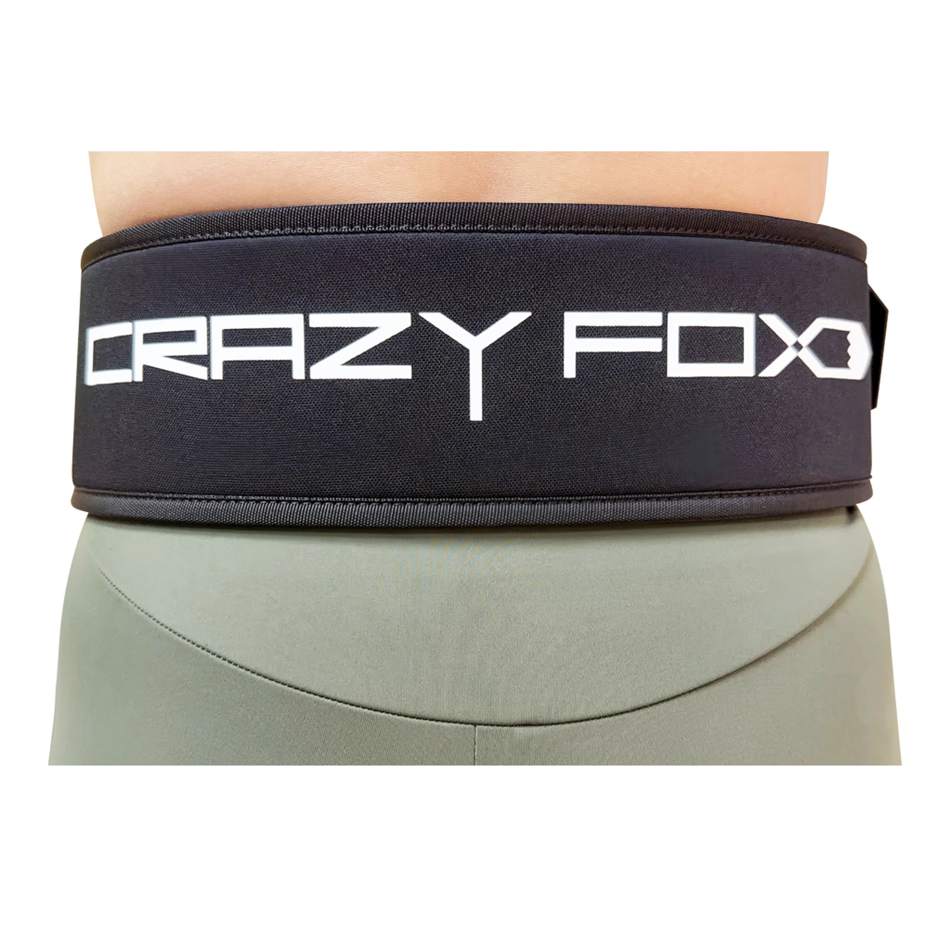 Crazyfox Gym Weight Lifting Belt Adjustable Curve Padded Back Lumbar Support Squatting Dumbbell Barbel Fitness Strength Training thumbnail 4