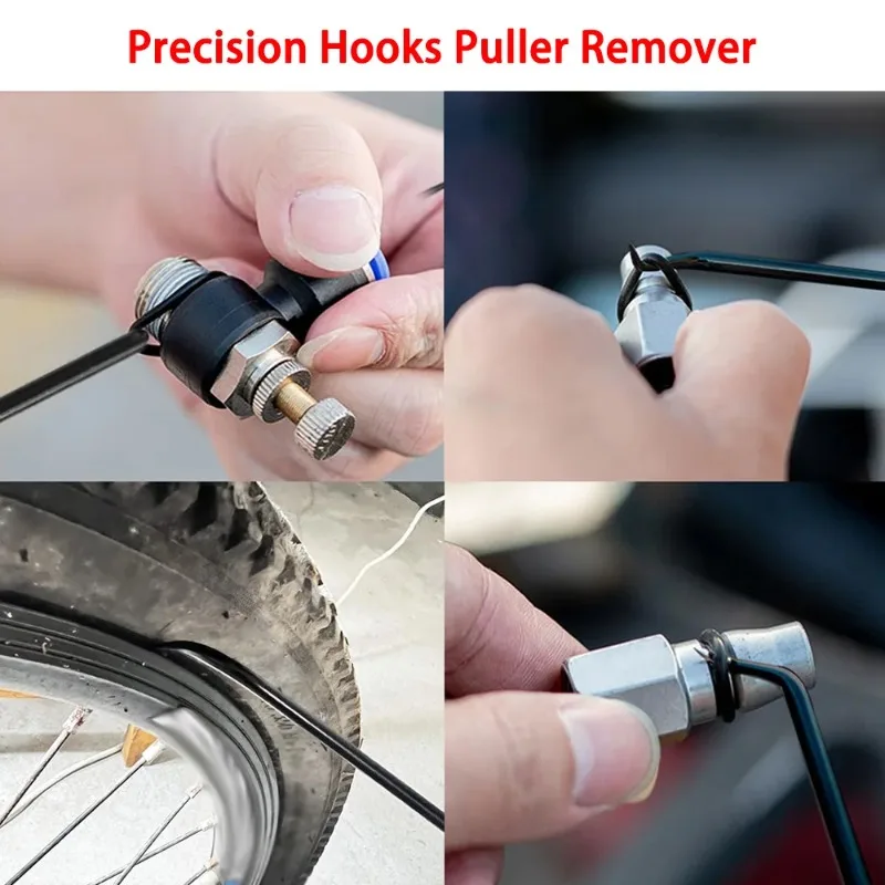 10 12pcs Auto Oil Seal Screwdrivers Set Professional O-Ring Puller Remover Kit Precision Pick and Hook Set for Car Repair thumbnail 4