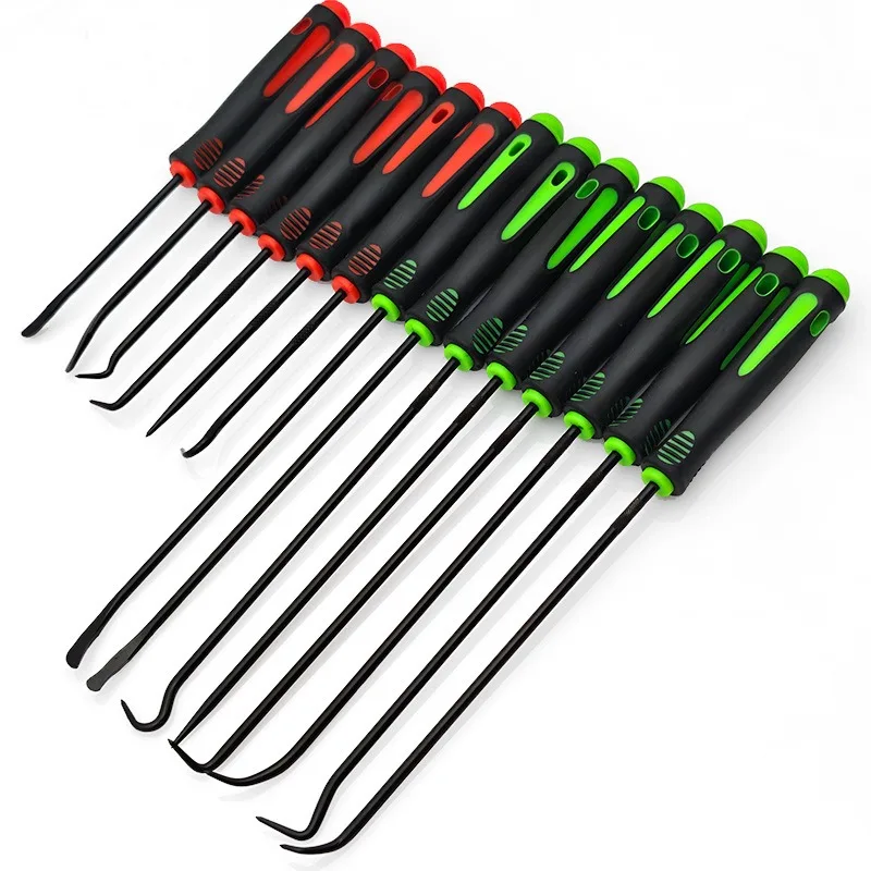 10 12pcs Auto Oil Seal Screwdrivers Set Professional O-Ring Puller Remover Kit Precision Pick and Hook Set for Car Repair