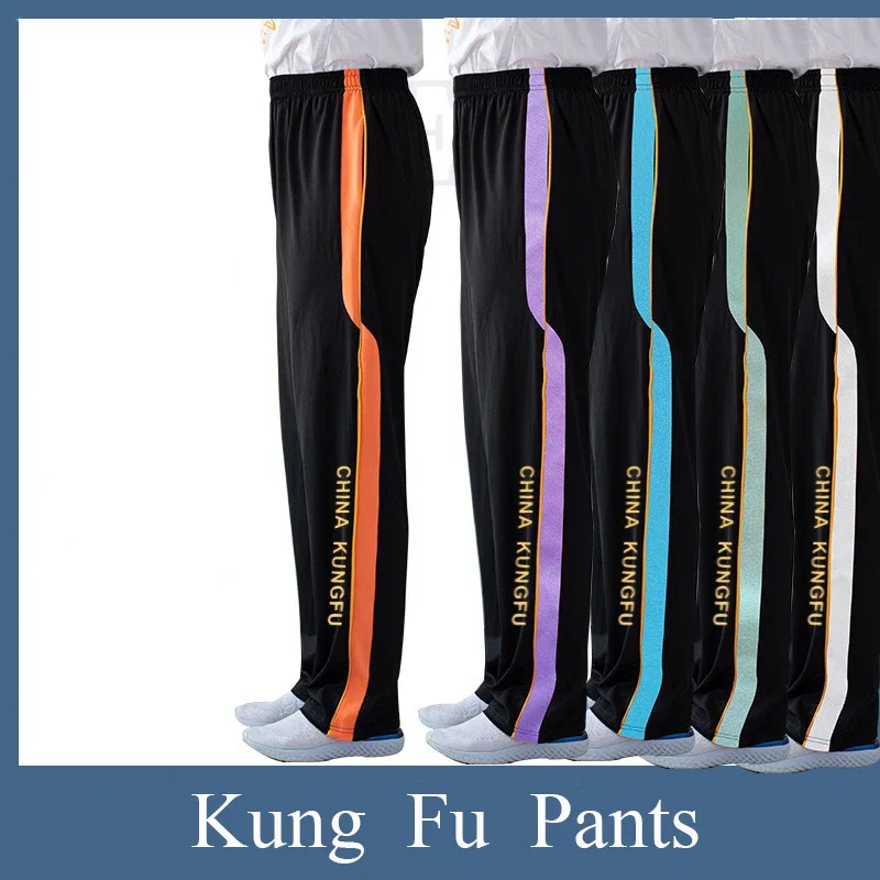 Tai Chi Pants Kung Fu Martial Art Pants Yoga Pant Milk Shreds Yoga Pants Trousers Taiji Lounge Pant Quick-Drying