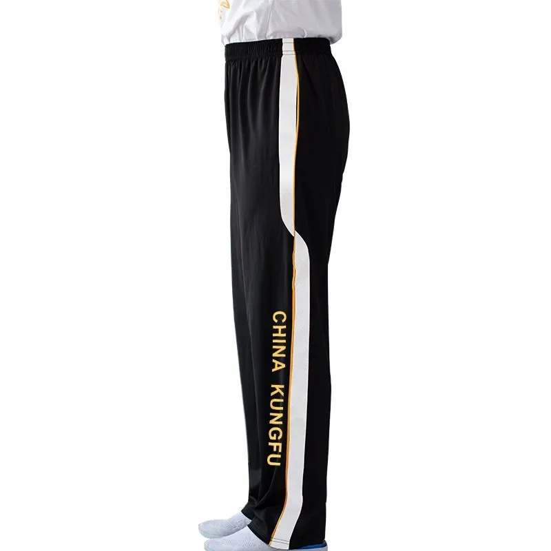 Tai Chi Pants Kung Fu Martial Art Pants Yoga Pant Milk Shreds Yoga Pants Trousers Taiji Lounge Pant Quick-Drying thumbnail 4