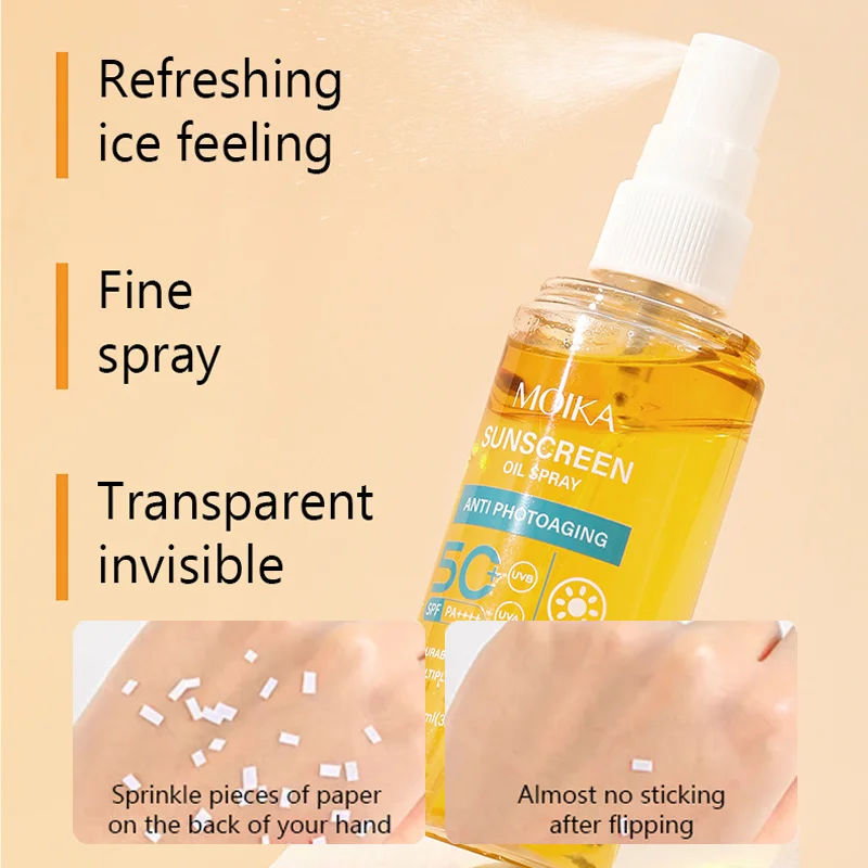 Long-Lasting Moisturizing Sunscreen Spray, Moisturizing and Uv-Resistant, Lightweight and Breathable, Safe and Gentle thumbnail 3