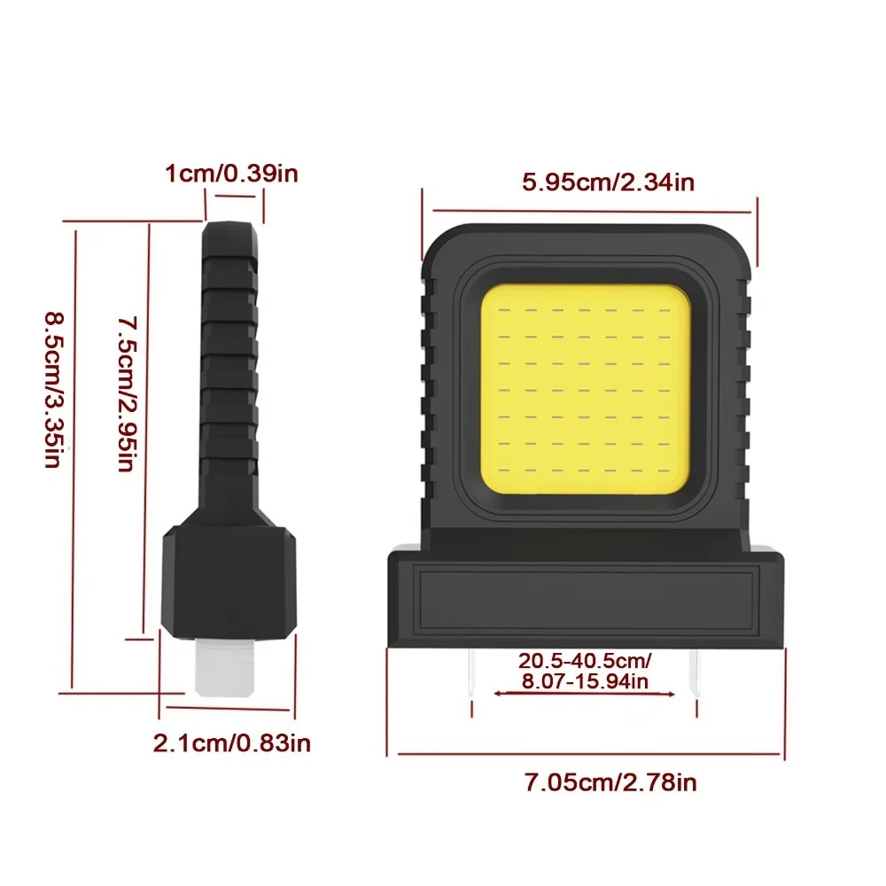 Lithium-Ion Battery Work Light Portable Long-Lasting Strong Light Supply Lighting Work Power Tool Battery Lighting Work Light thumbnail 5