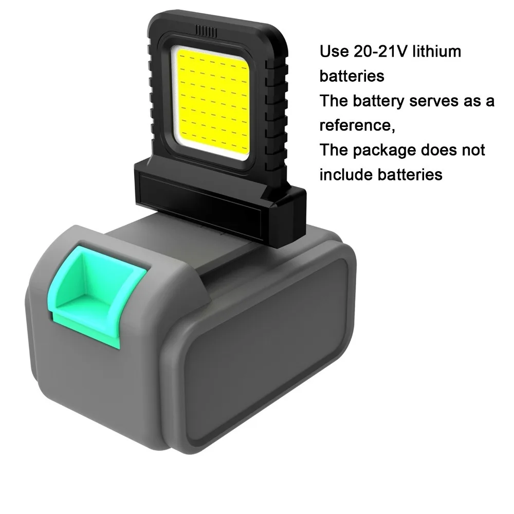 Lithium-Ion Battery Work Light Portable Long-Lasting Strong Light Supply Lighting Work Power Tool Battery Lighting Work Light thumbnail 3