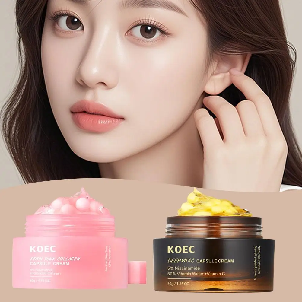 Collagen Jelly Cream Niacinamide Hydrolyzed Whitening Brightening Moisturizer Collagen Korean Skincare Products thumbnail 4