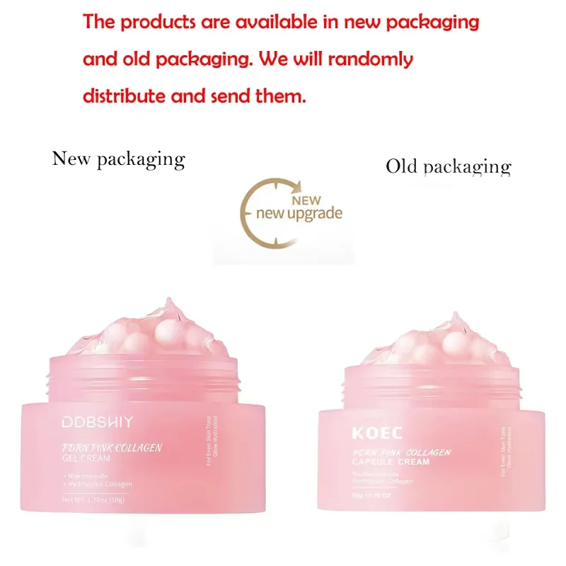 Collagen Jelly Cream Niacinamide Hydrolyzed Whitening Brightening Moisturizer Collagen Korean Skincare Products thumbnail 3
