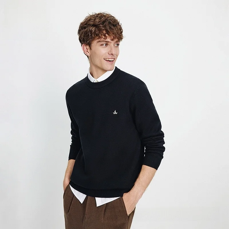 plus Size Men's Knitted Sweater Cardigan Jacket Casual Breathable Machine Washable High Elasticity Long Sleeve round Neck Pol... thumbnail 4