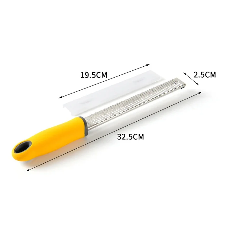 With Protect Cover Chocolate Fruit Grater Slicer Four Colors Optional Kitchen Tool Stainless Steel Cheese Grater & Lemon thumbnail 6