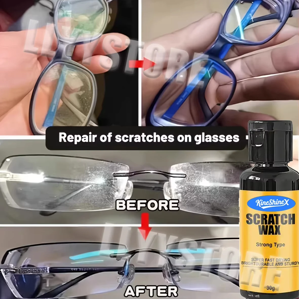 New Car Windshield Windscreen Glass Repair Fluid window Crack Repair Scratch Crack Restore Fluid Curing Glue for Car Accessories thumbnail 5