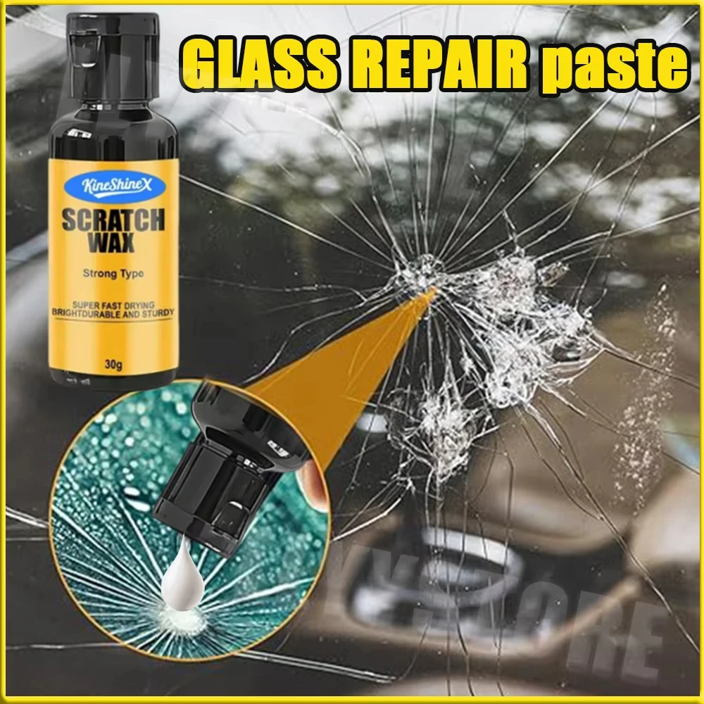 New Car Windshield Windscreen Glass Repair Fluid window Crack Repair Scratch Crack Restore Fluid Curing Glue for Car Accessories thumbnail 2