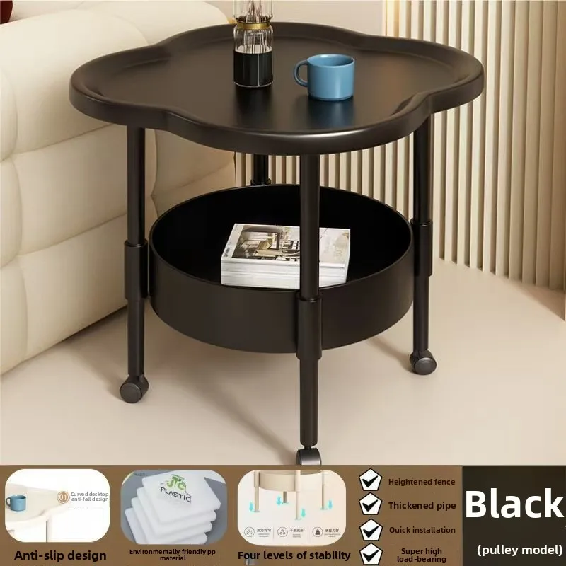 Bedroom Bedside Table, Small Coffee Table, Modern, Simple and Durable Small Coffee Table thumbnail 6