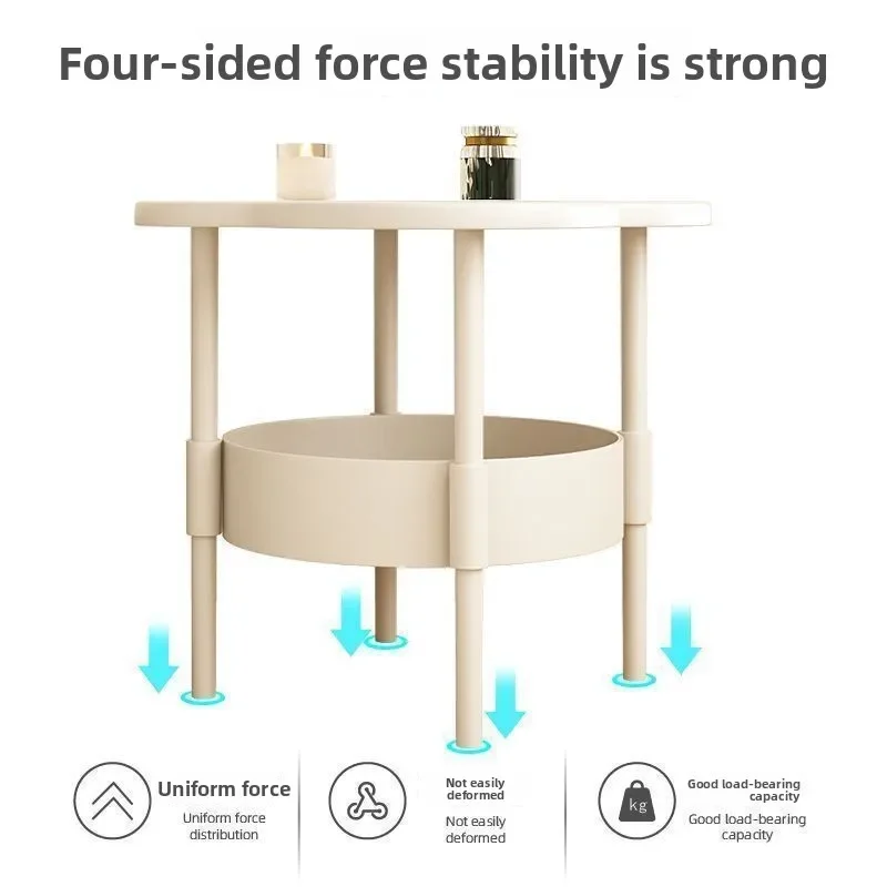Bedroom Bedside Table, Small Coffee Table, Modern, Simple and Durable Small Coffee Table thumbnail 4