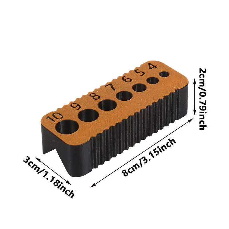 Drill Guide For 4/5/6/7/8/9/10mm Holes Drill Bit DIY Drill Jig Block Joints Tool Multifunctional Precision Accessory thumbnail 6
